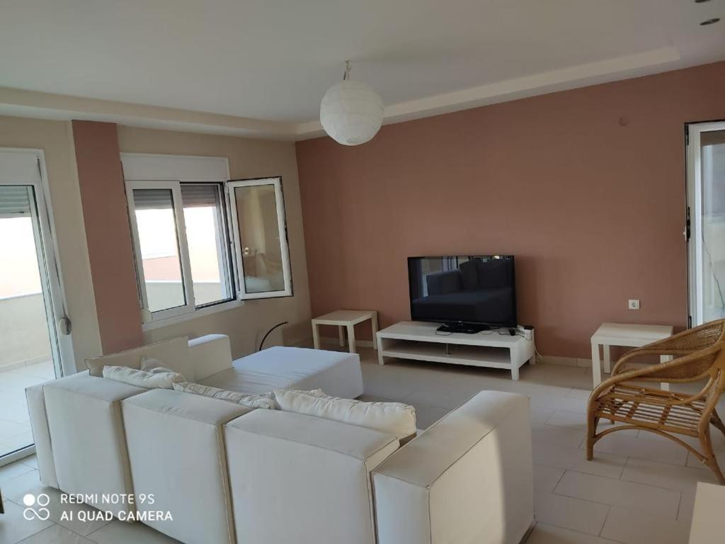 Fotis Apartments Skala Neon Kydonion Luaran gambar