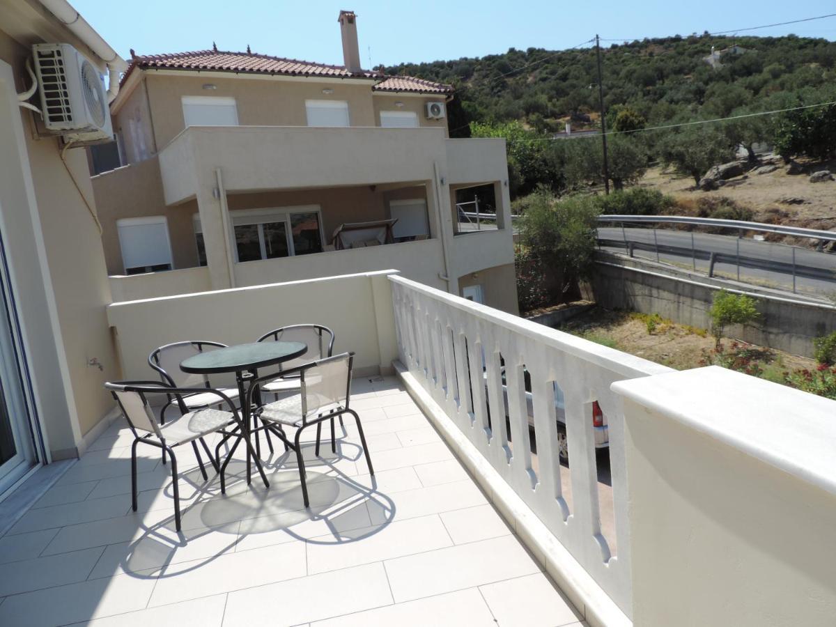 Fotis Apartments Skala Neon Kydonion Luaran gambar